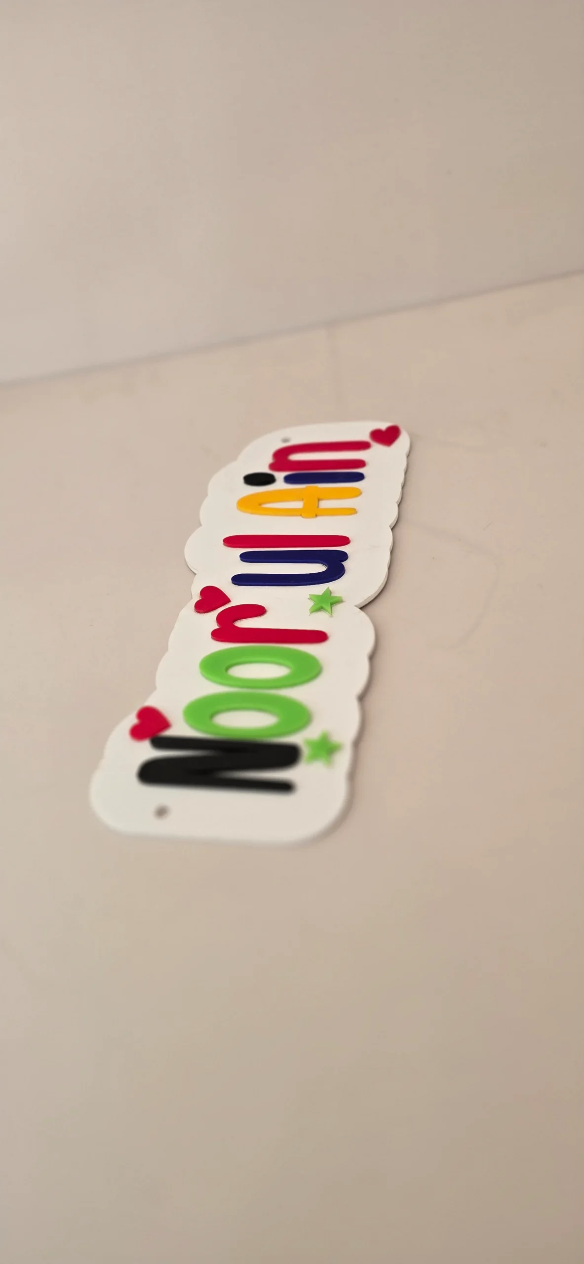 Customised Colorfull Name Plate - Image 3