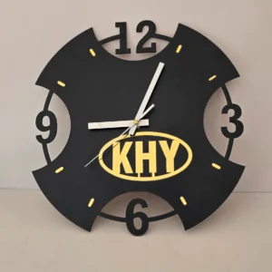 Modern Geometric Custom Wall Clock